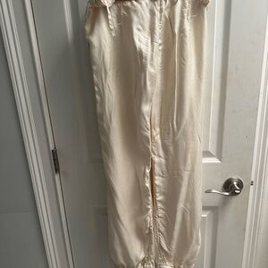 100% Silk Trousers. Handmade.Exclusive boutique in Ibiza. Rare limited edition